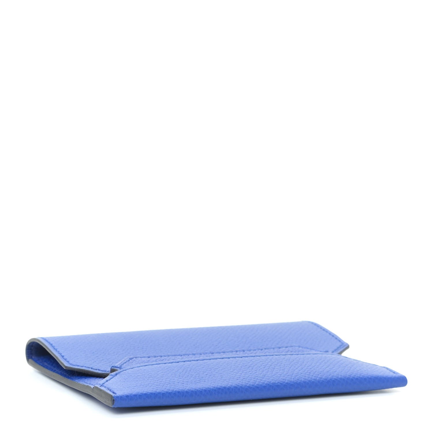 Hermes Epsom H-Postal Mini Card Holder Bleu Royal 3 of 8