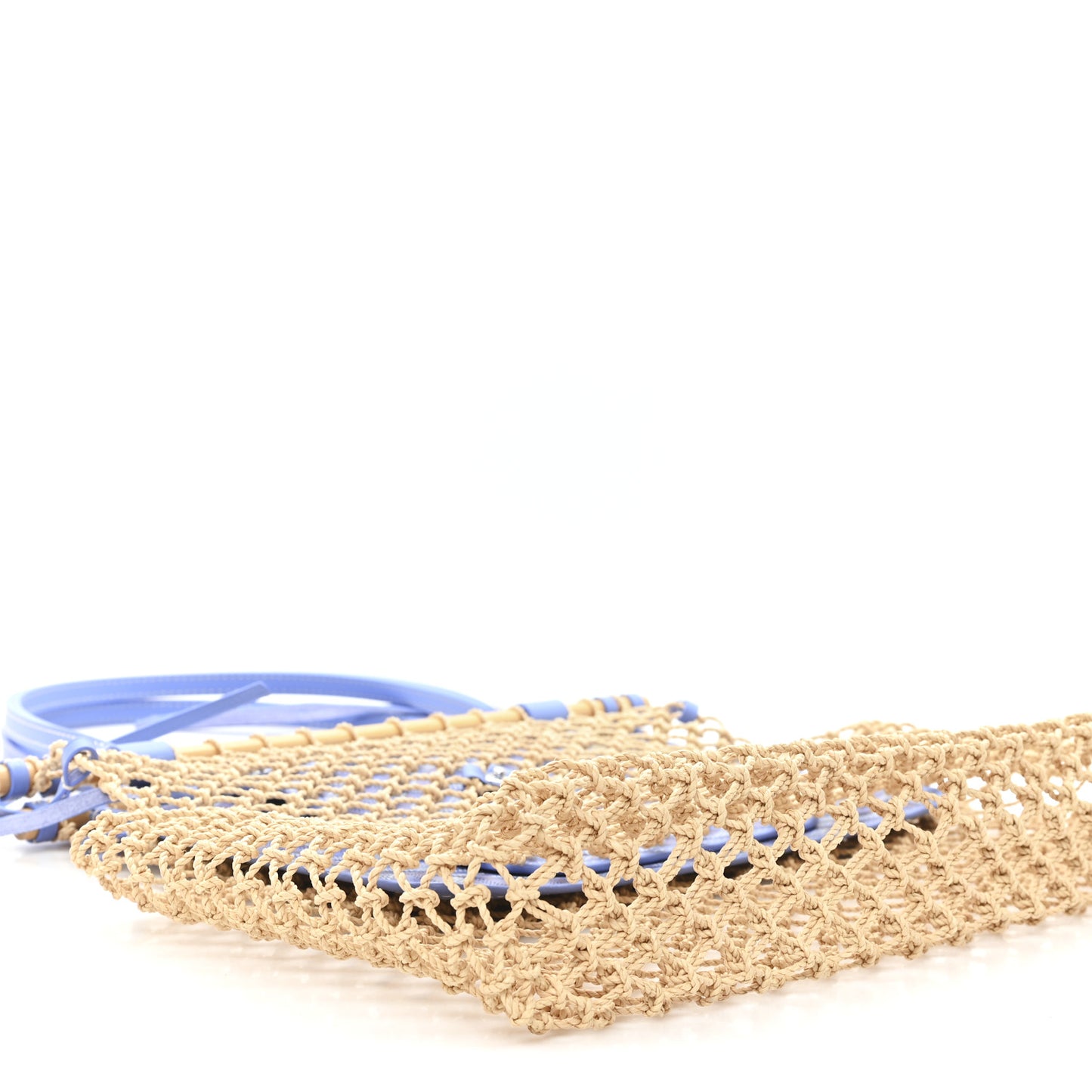 Goyardine Net Aligre Tote Light Blue