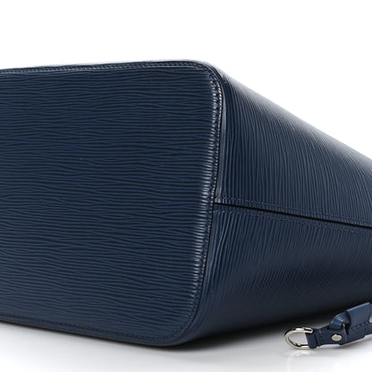 Louis Vuitton Epi Neverfull MM Indigo 8 of 8