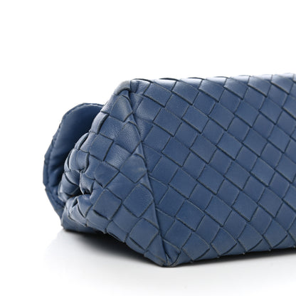 Bottega Veneta Nappa Intrecciato Cosmetic Case Storm Blue 8 of 11