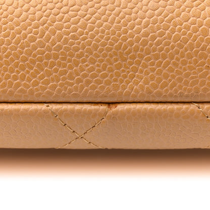 Chanel Caviar Quilted Timeless CC Shoulder Bag Beige 14 of 18