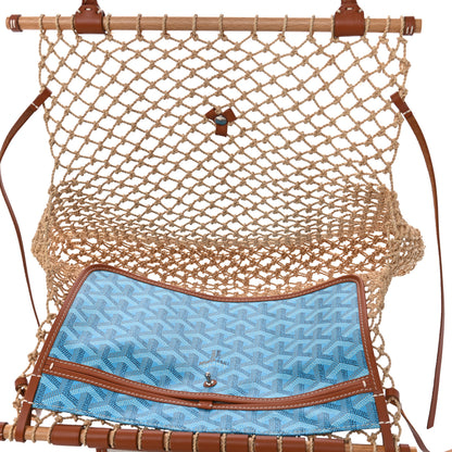 Goyard ine Net Aligre Tote Blue 5 of 9