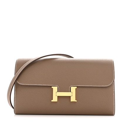 Hermes Epsom Constance Long To Go Wallet Etoupe 1 of 14