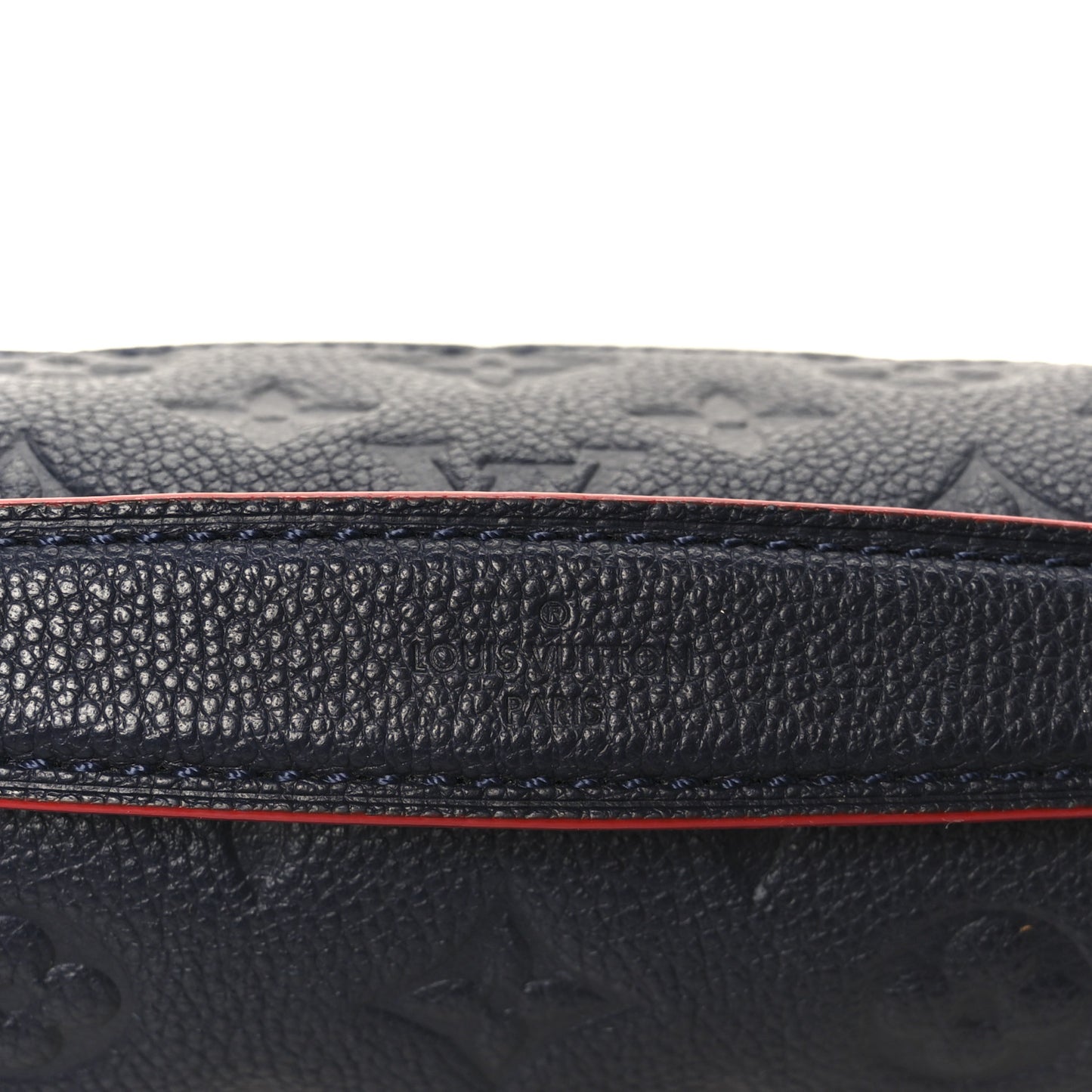 Empreinte Pochette Metis Marine Rouge