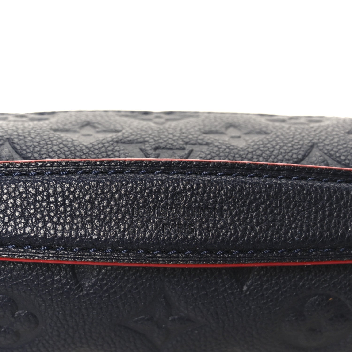 Louis Vuitton Empreinte Pochette Metis Marine Rouge 9 of 13