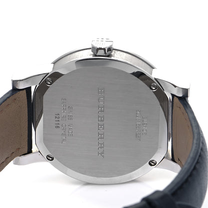 Burberry Stainless Steel Calfskin 38mm Heritage Quartz Watch BU9106 4 of 4