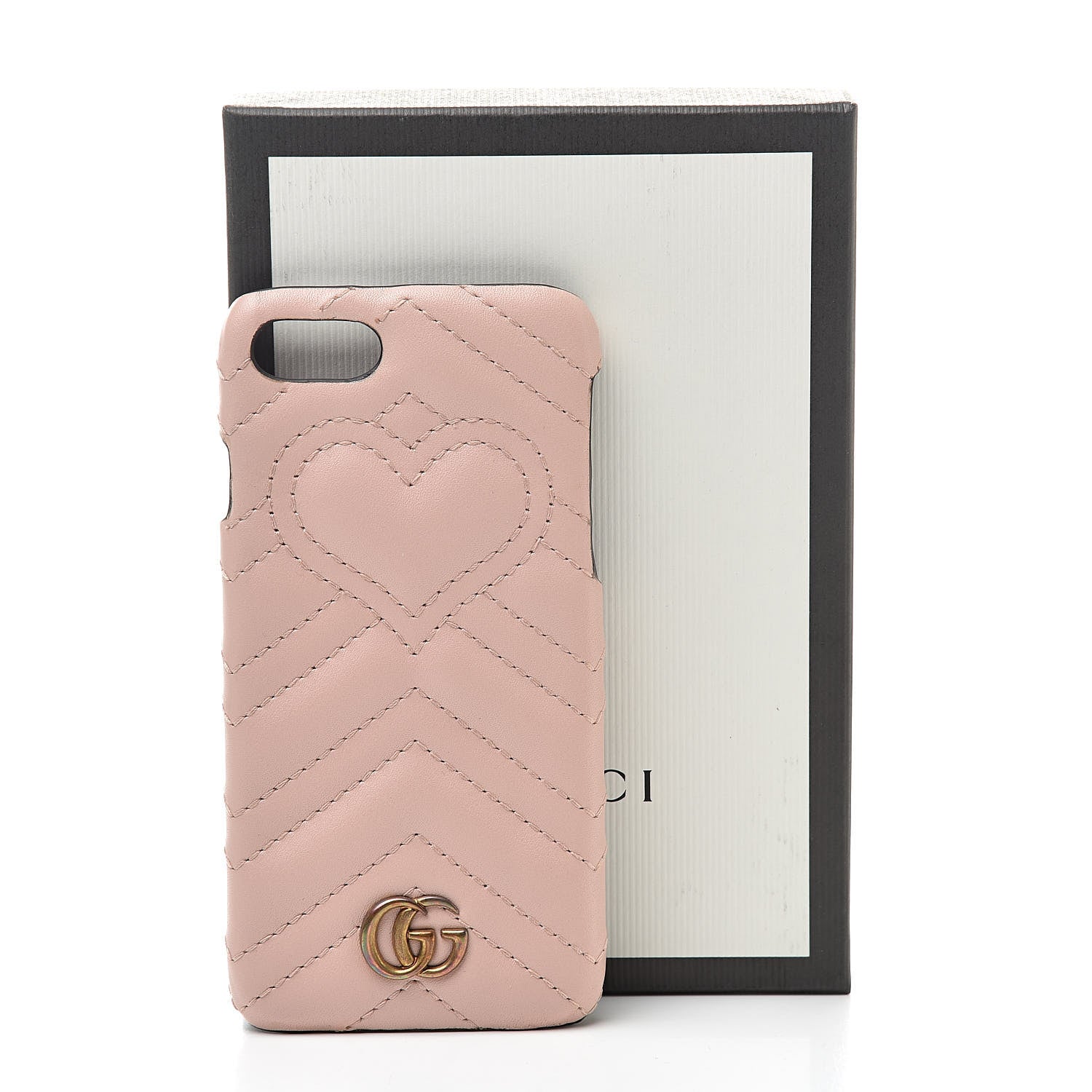 Gucci Calfskin Matelasse Marmont iPhone 7 Case Pink 8 of 8