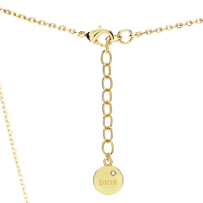Christian Dior Crystal Dio(r)evolution Necklace Gold 4 of 4