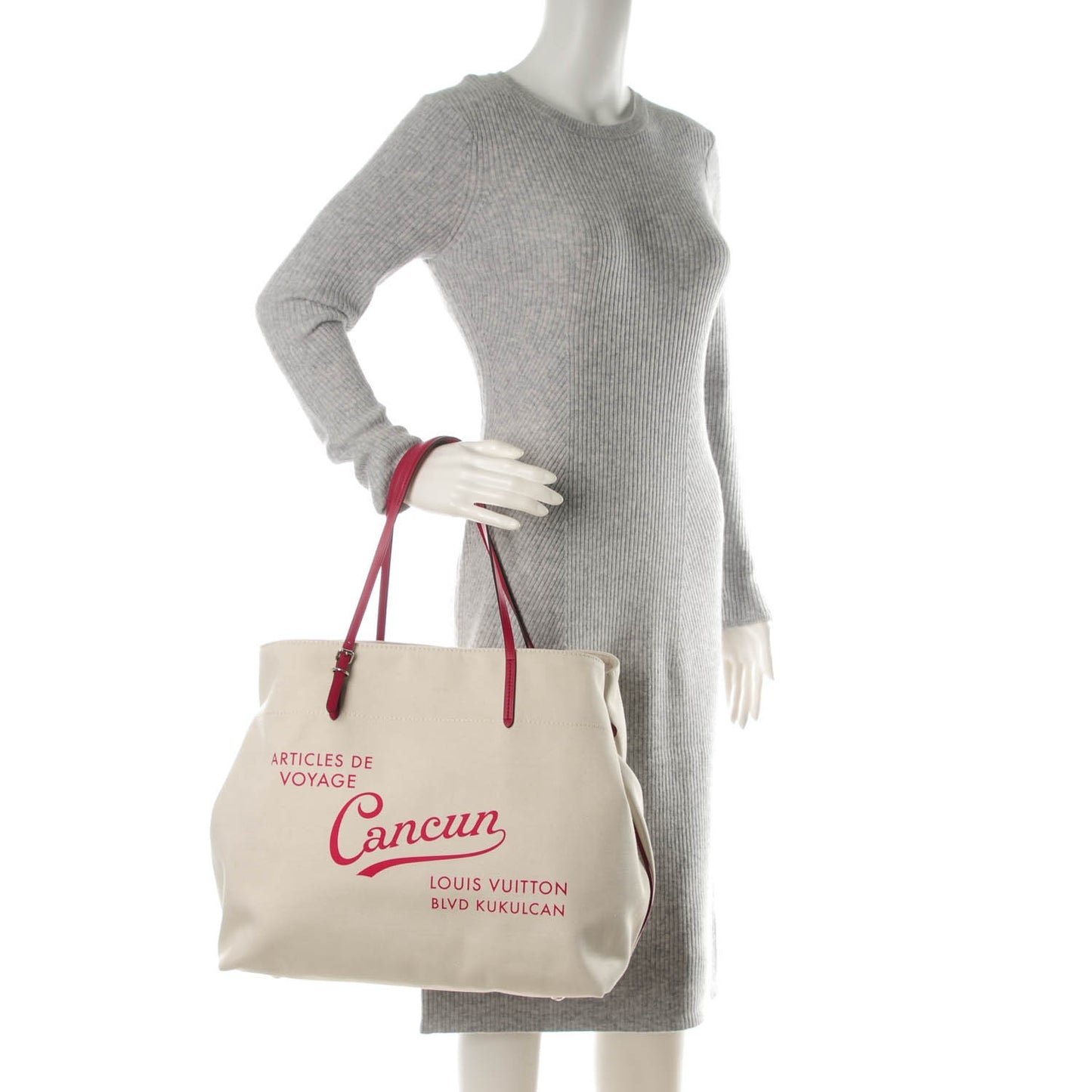 Articles de Voyage Cancun Cabas GM Fuchsia