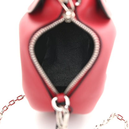 Loewe Calfskin Elephant Pouch Red 5 of 11
