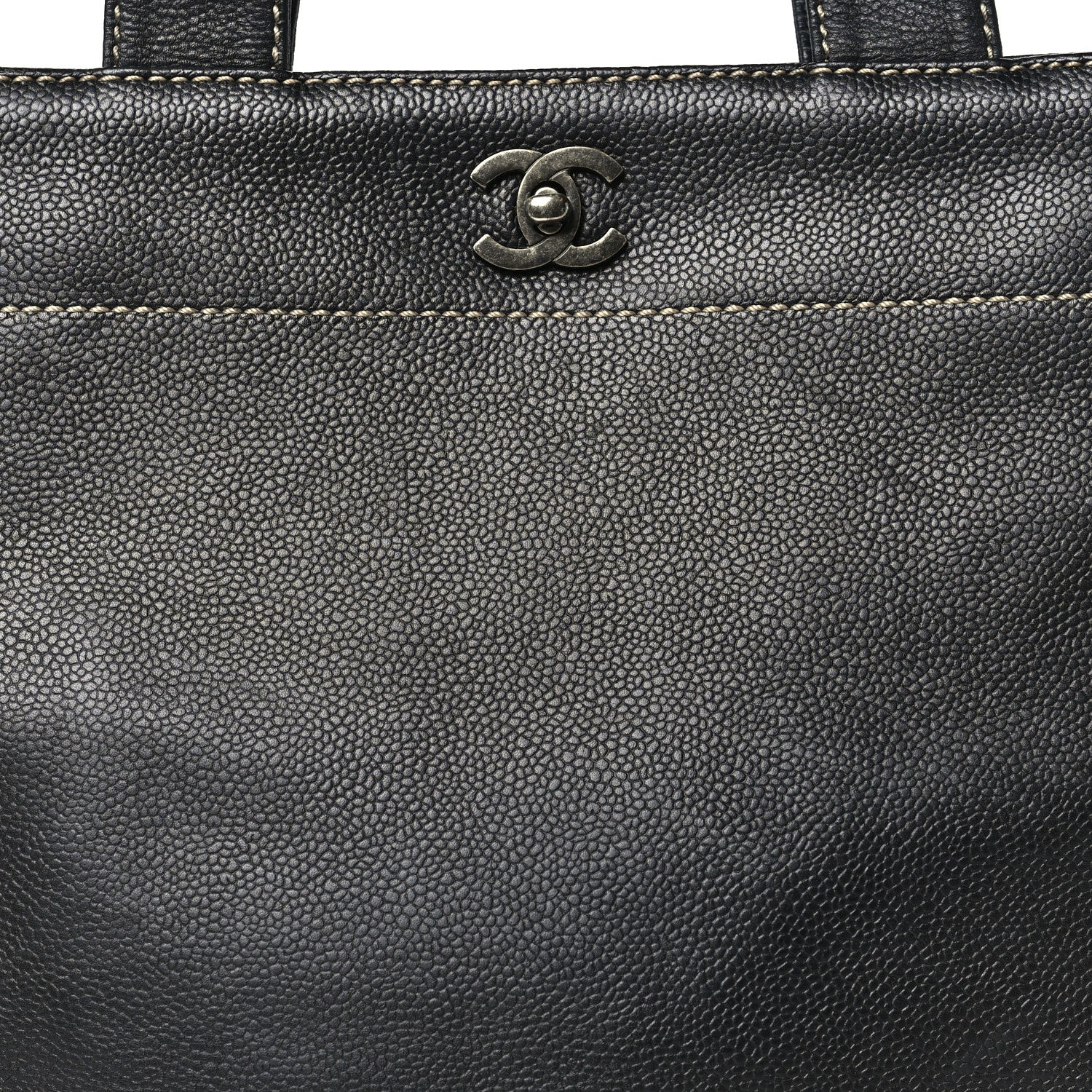 Chanel Caviar Shopping Tote Black 8 of 10