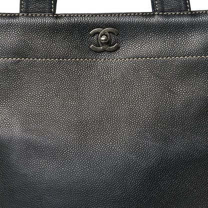 Chanel Caviar Shopping Tote Black 8 of 10