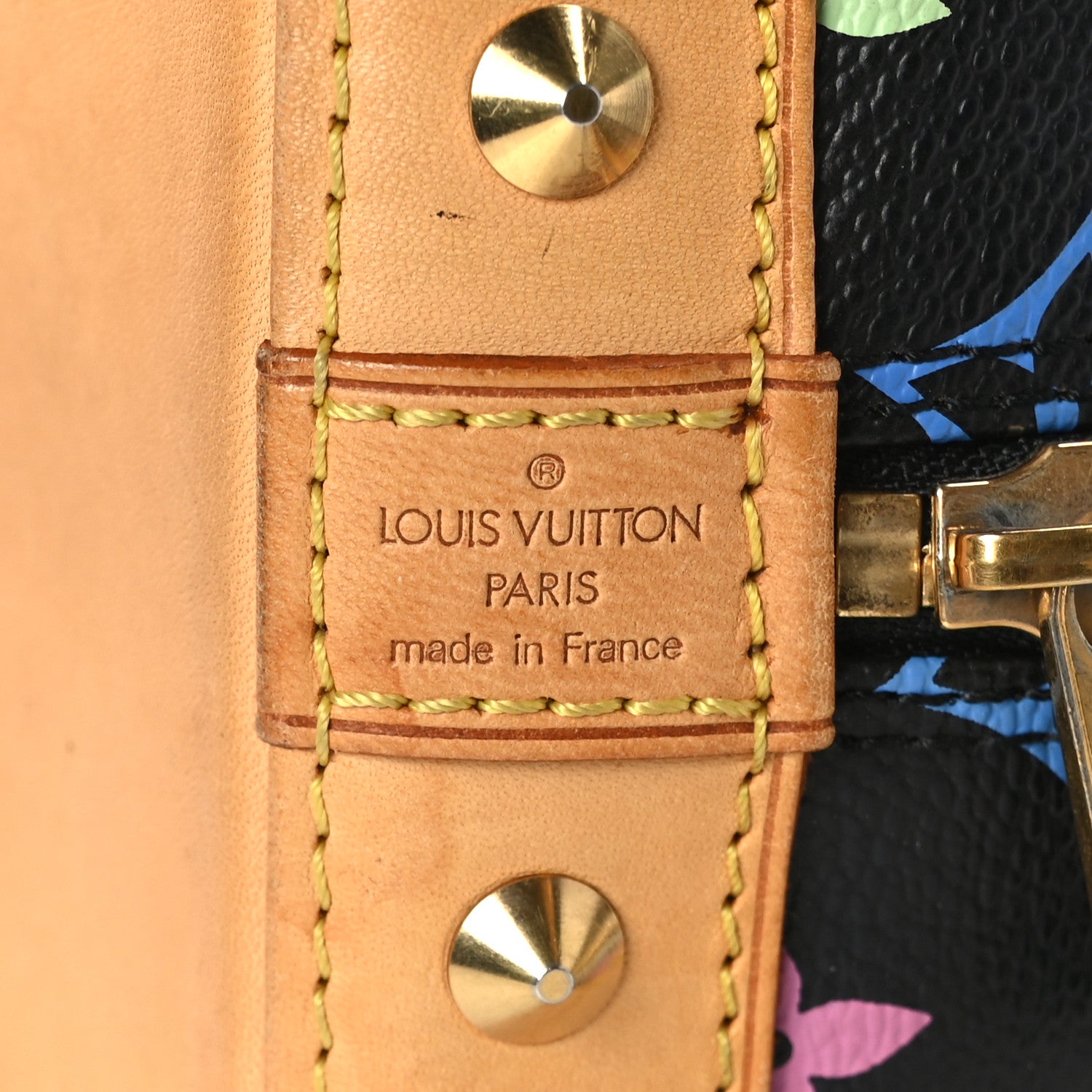 Louis Vuitton Monogram Multicolor Alma Black 6 of 13