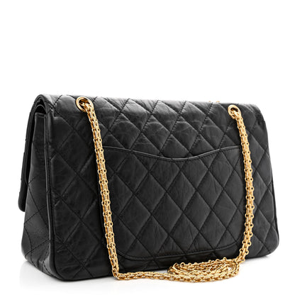 Chanel Aged Calfskin Quilted Reissue 227 Flap Black 3 of 13