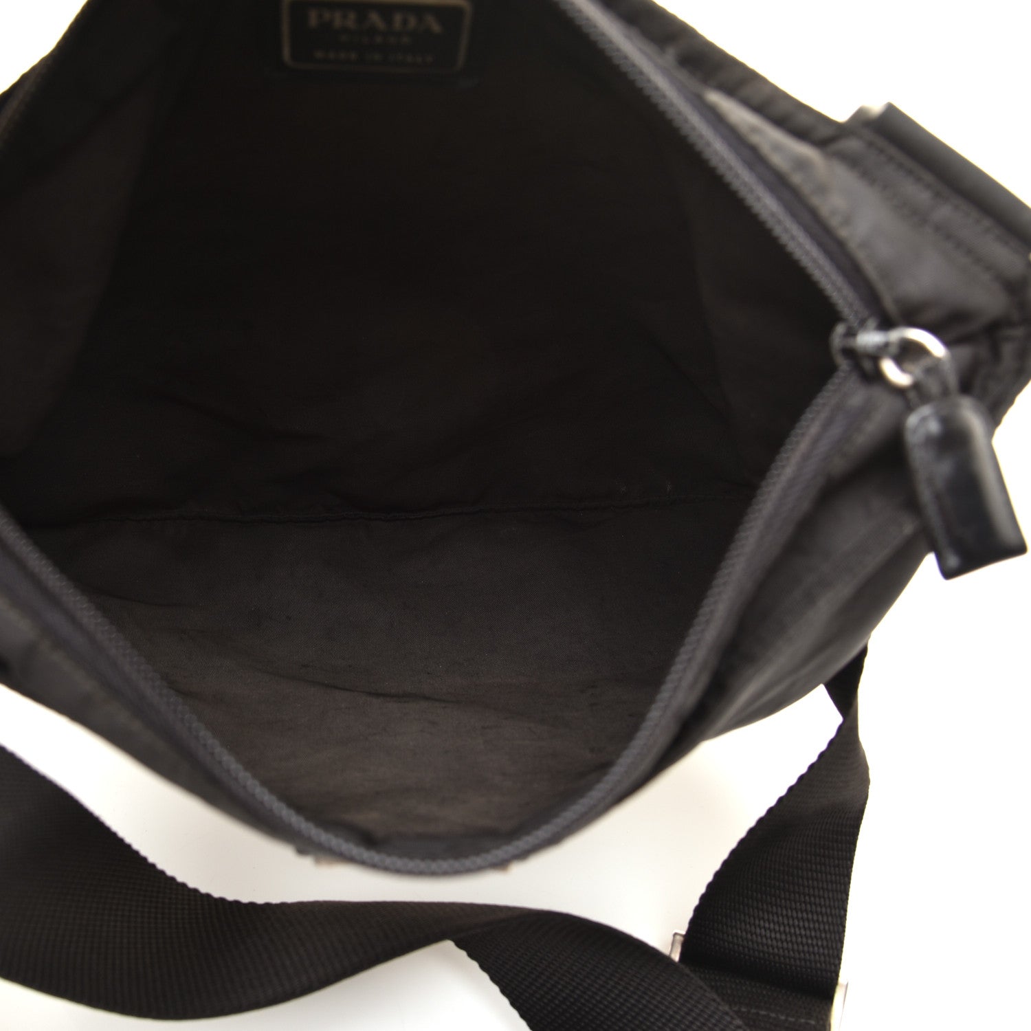 Prada Tessuto Nylon Flat Messenger Bag 5 of 10
