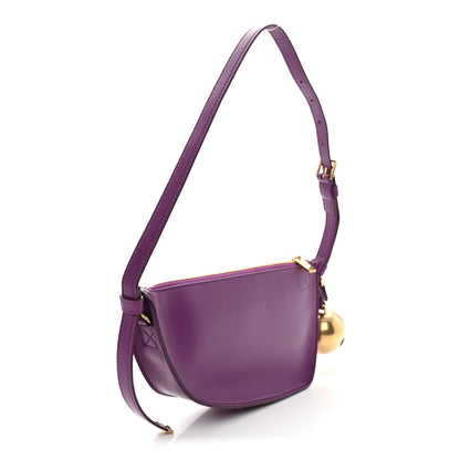 Burberry Calfskin Mini Shield Sling Bag Thistle 3 of 10