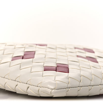 Bottega Veneta Nappa Intrecciato Heart Medium Dustbag White Dark Red 8 of 11