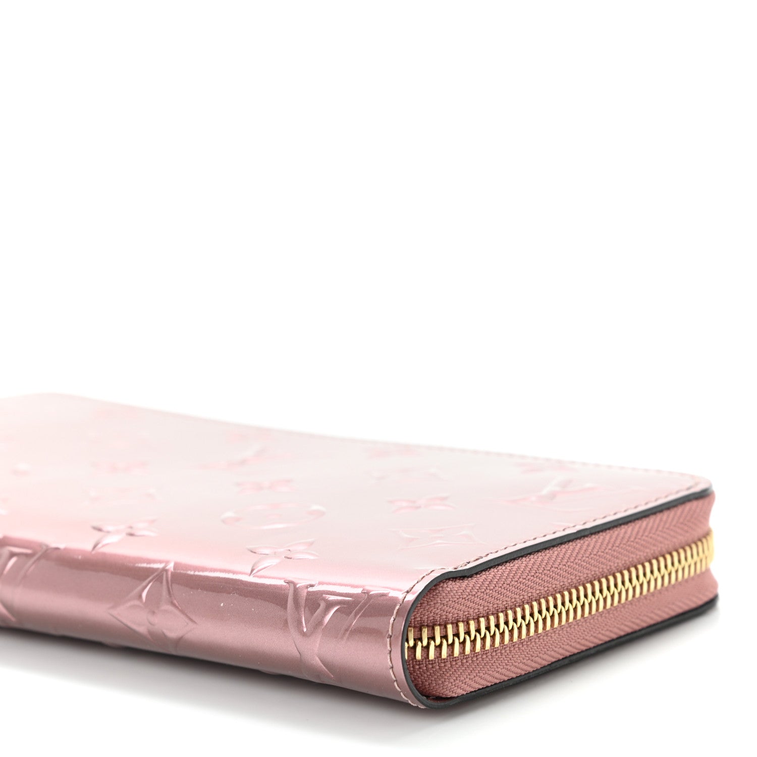 Louis Vuitton Vernis Zippy Wallet Metallic Pale Pink 8 of 9