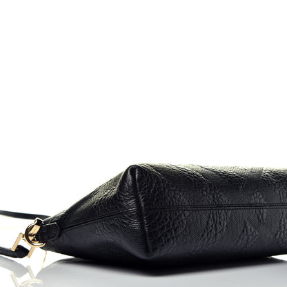 Burberry Signature Grain Calfskin Check Embossed Small Chichester Crossbody Clutch Bag Black 8 of 9