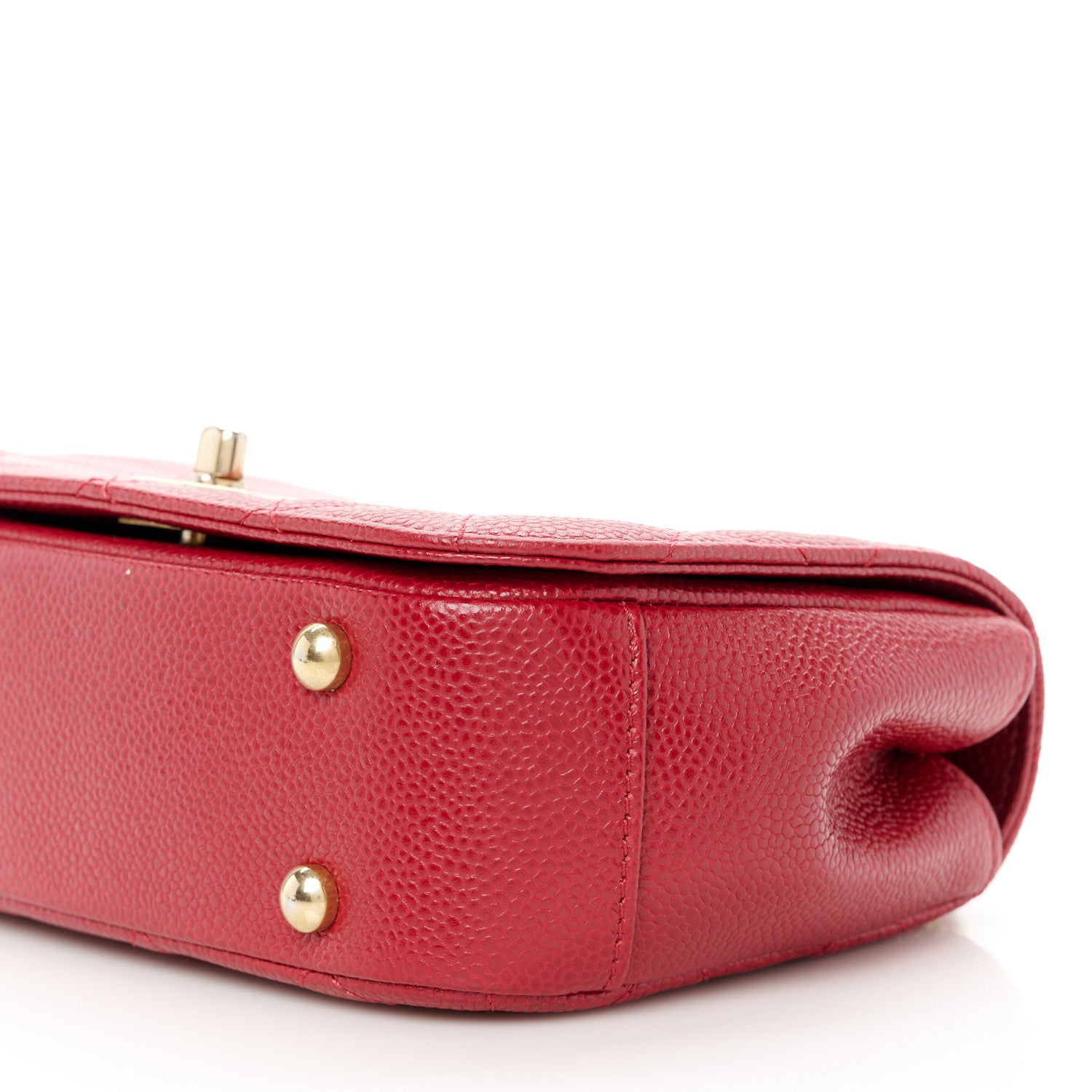 Chanel Caviar Mini Carry Around Flap Bag 11 of 11
