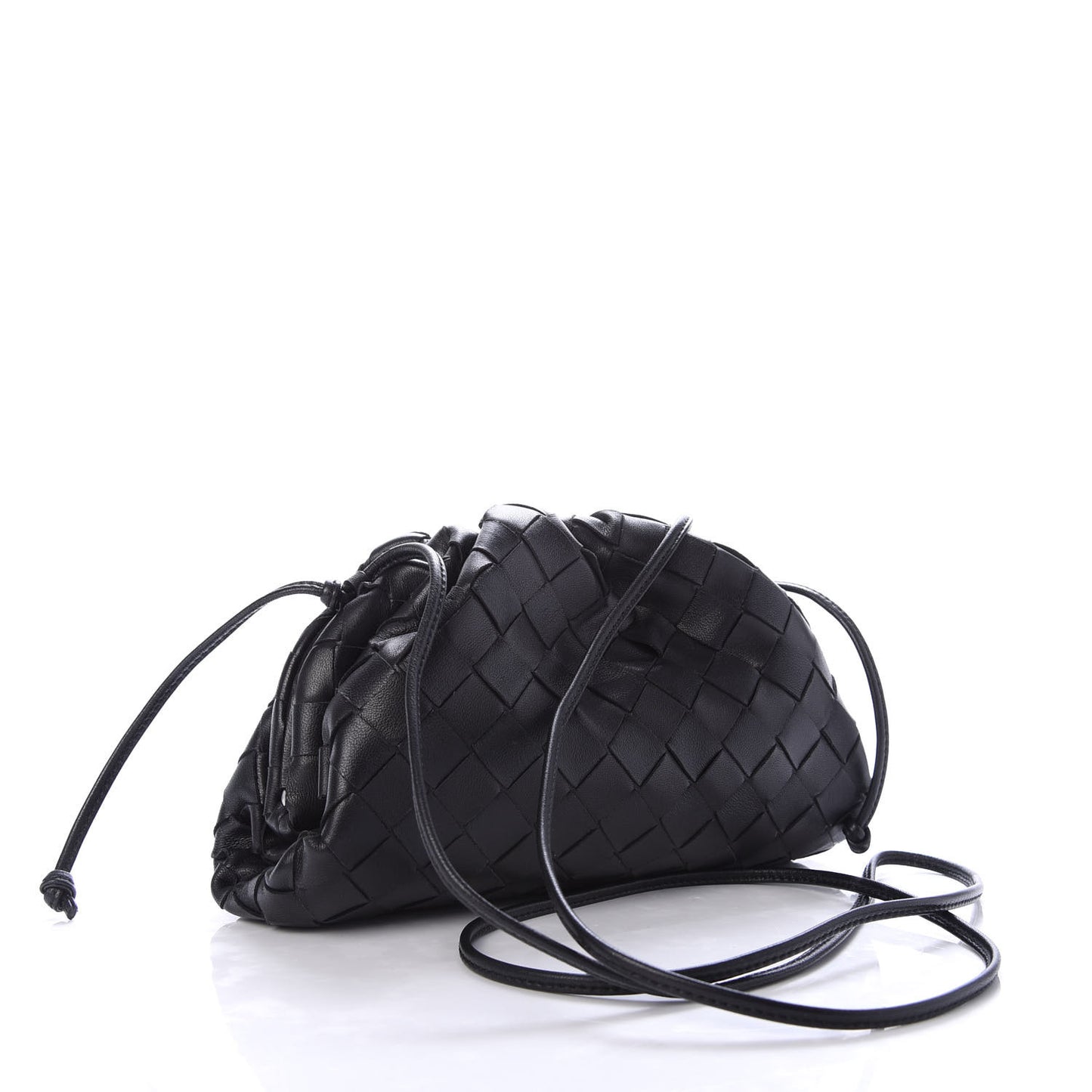 Nappa Intrecciato The Mini Pouch Black