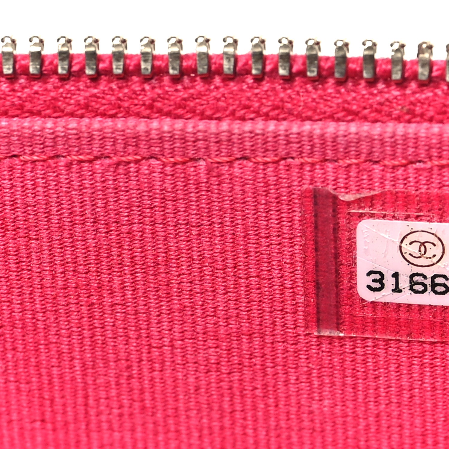 Chanel Lambskin Quilted Mini Top Handle Vanity Case With Chain Dark Pink 8 of 12