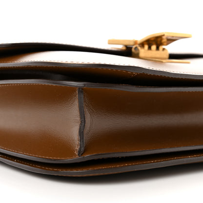 Celine Box Calfskin Medium Classic Box Flap Bag Camel 9 of 14