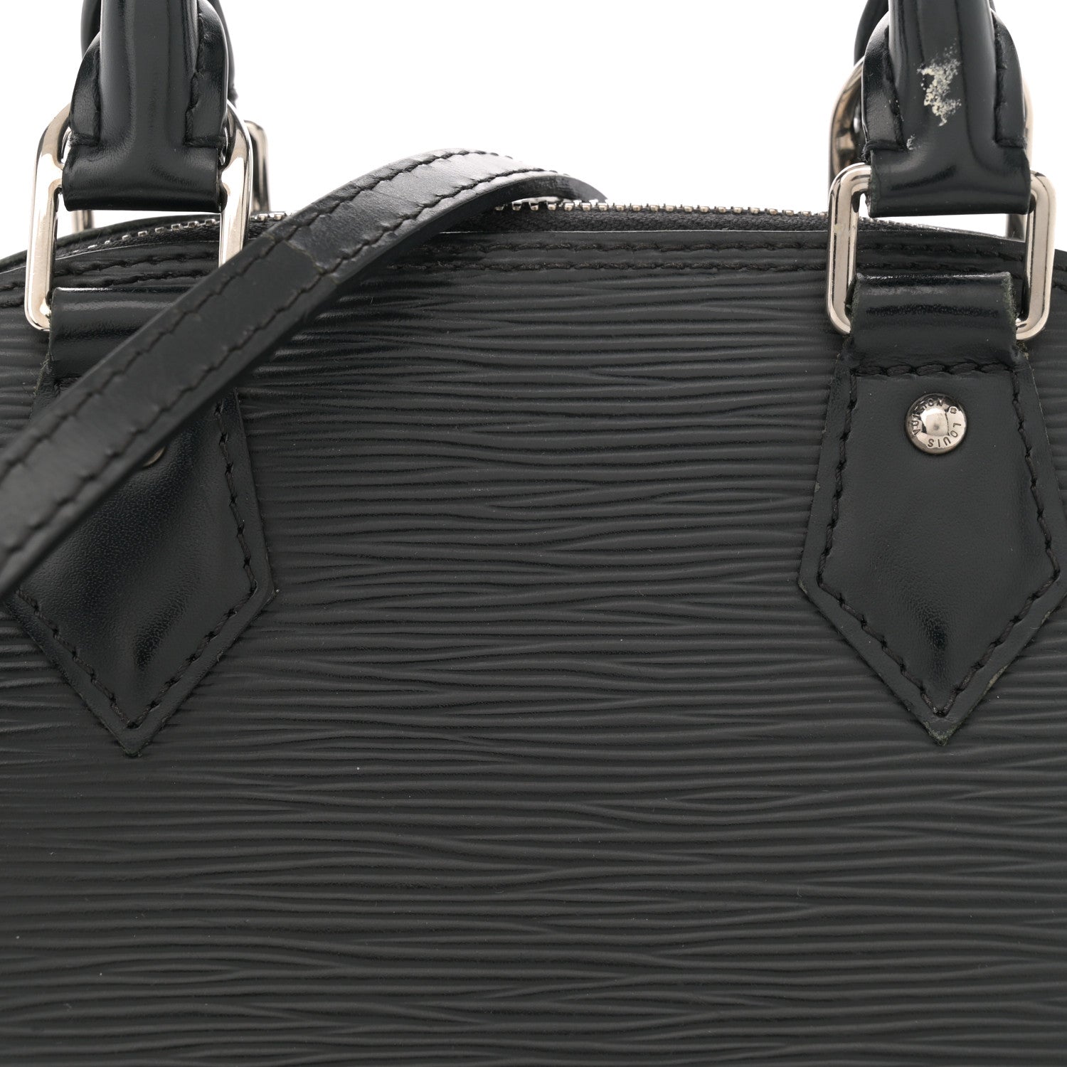 Louis Vuitton Epi Alma BB Black 8 of 15