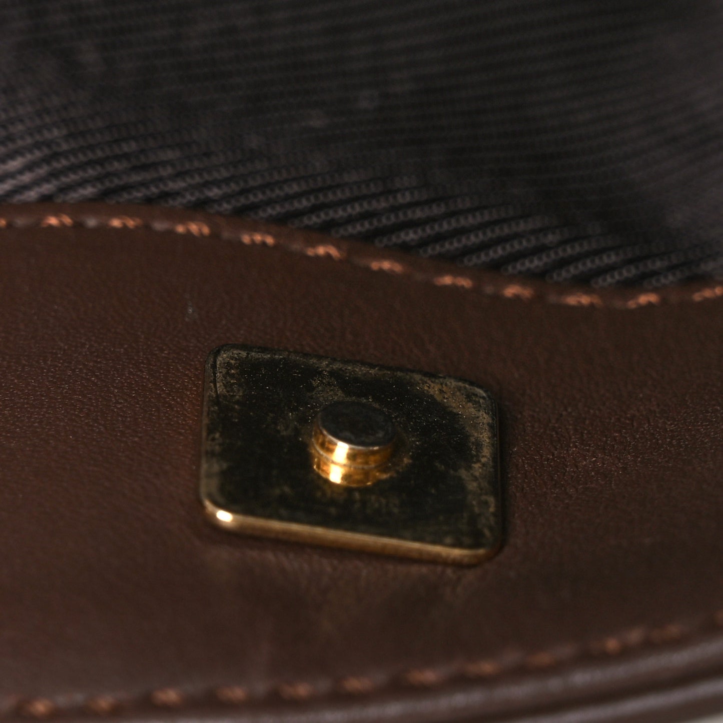 Monogram Hobo Dark Brown