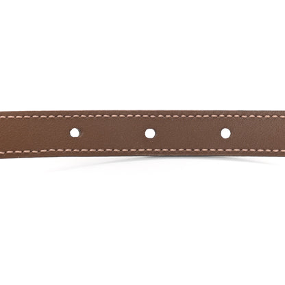 Gucci Plutone Calfskin Jackie 1961 15mm Belt 80 32 Brown Sugar 4 of 5