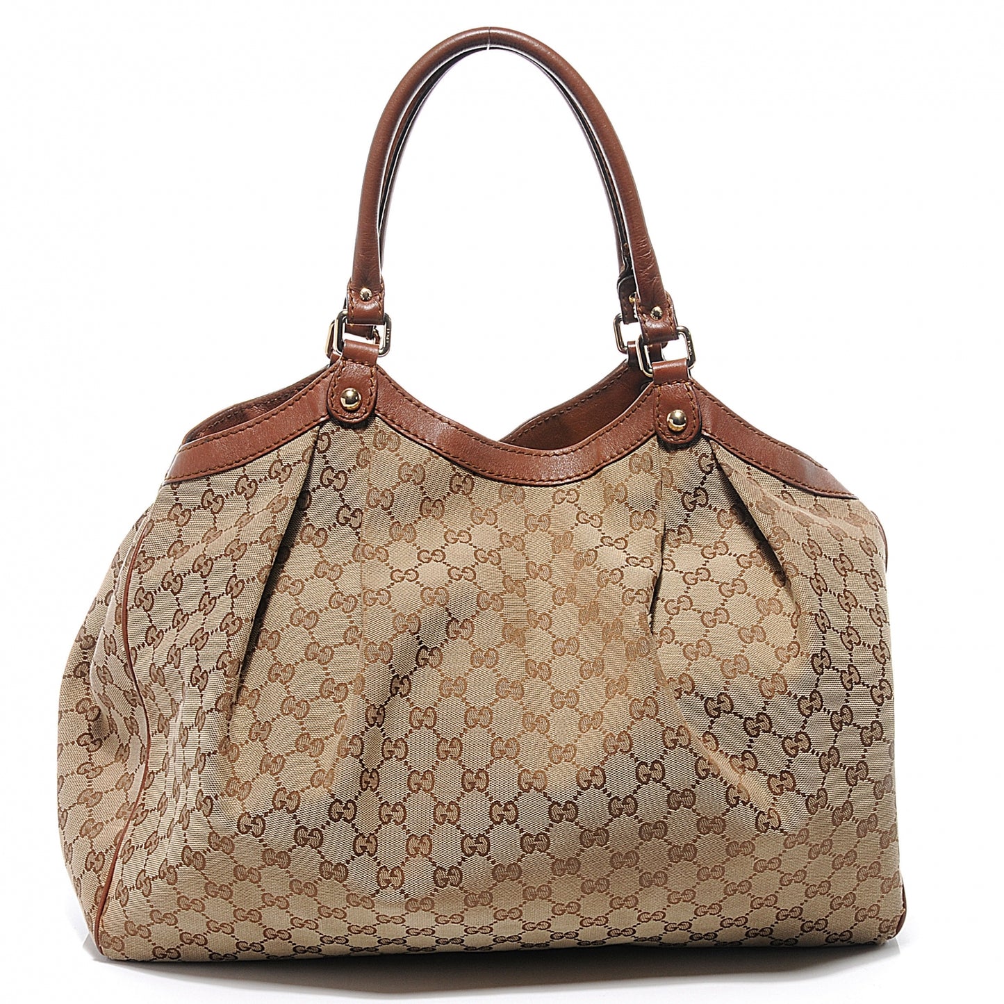 Monogram Large Sukey Light Brown