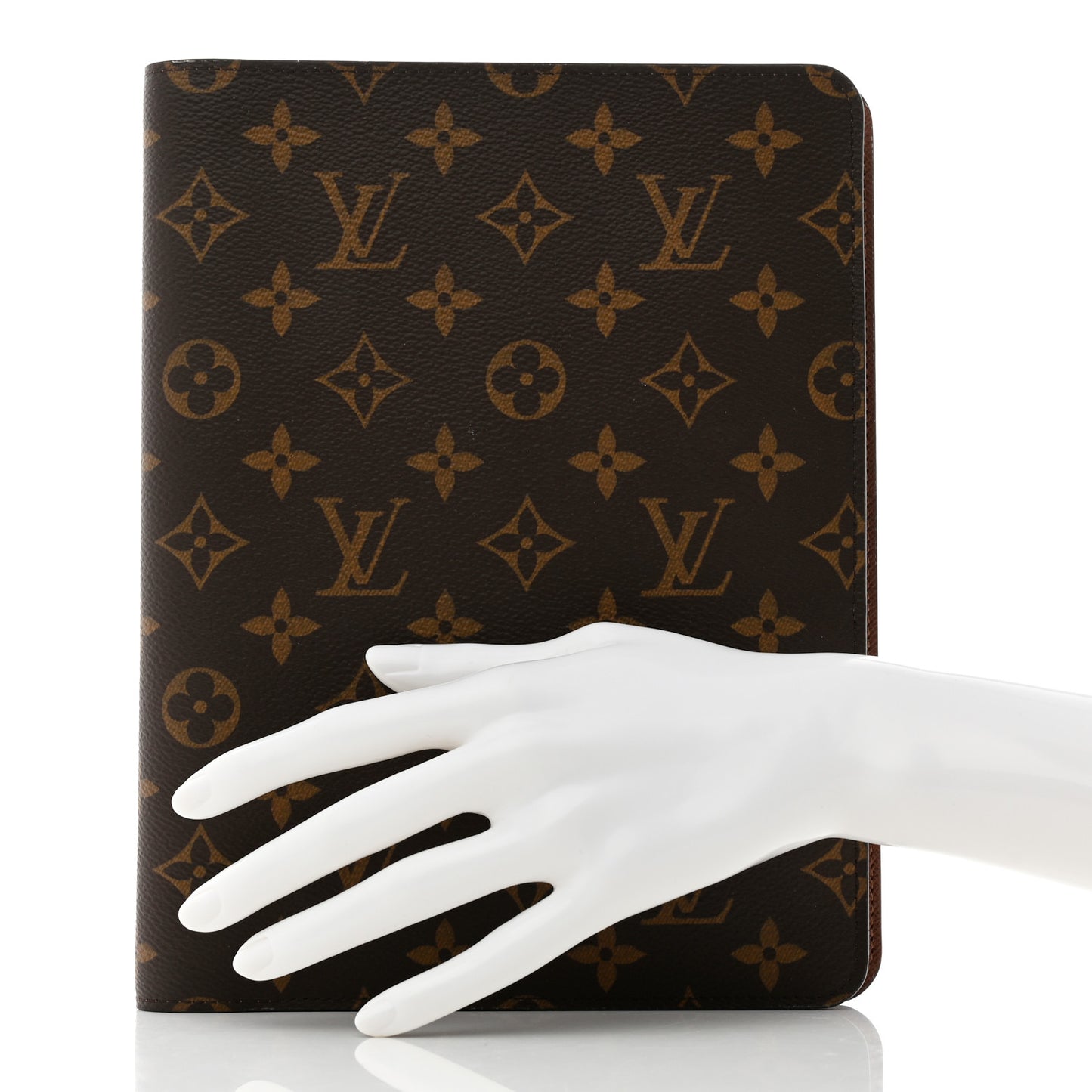 Monogram Desk Agenda Cover