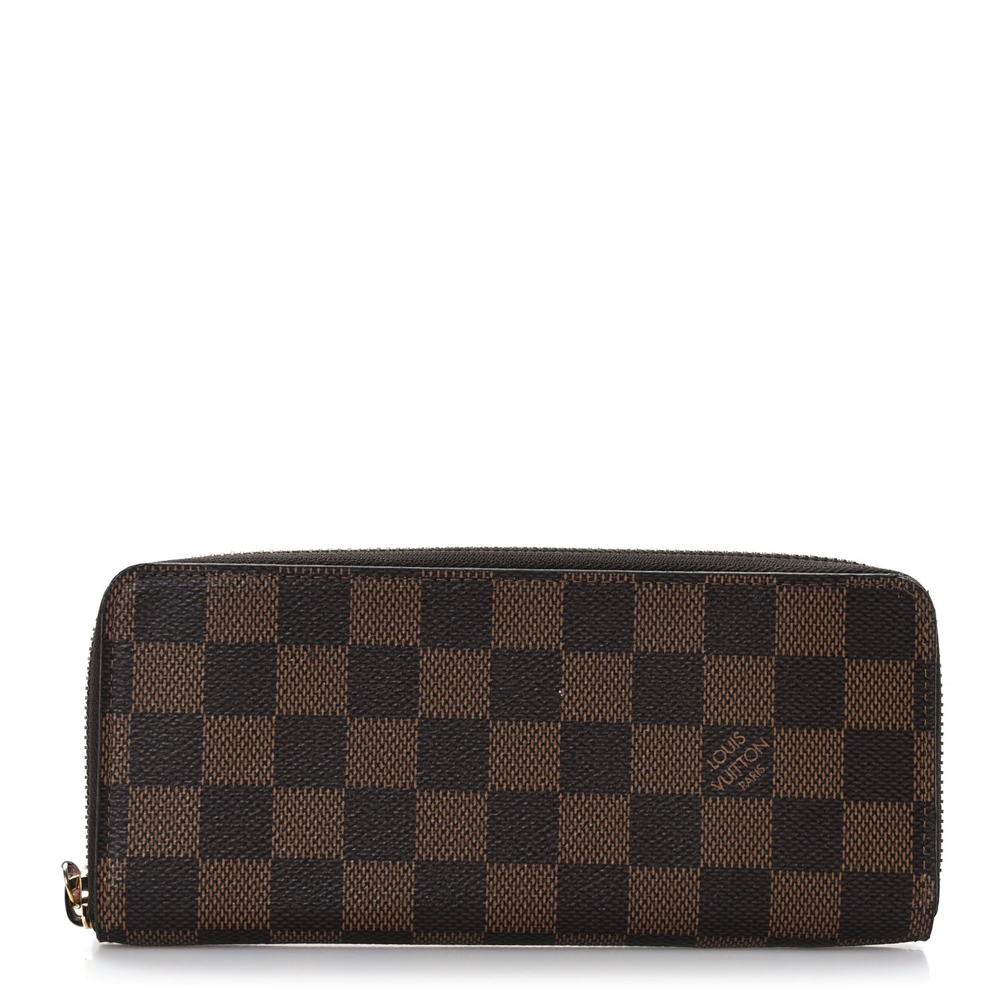 Damier Ebene Clemence Wallet Rose Ballerine