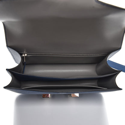 Hermes Epsom Constance 24 Bleu Agate 5 of 10