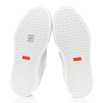 Hermes Calfskin Perforated Day Sneakers 41.5 White 5 of 9