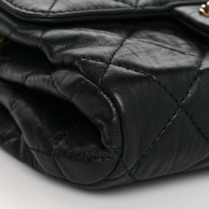 Chanel Lambskin Quilted Chanel Square Flap Black 5 of 10