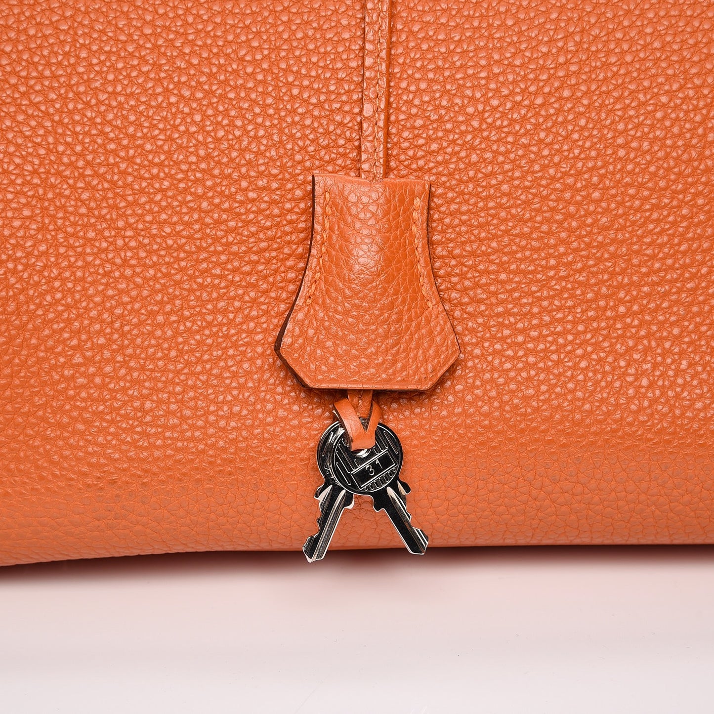Togo Birkin 35 Orange