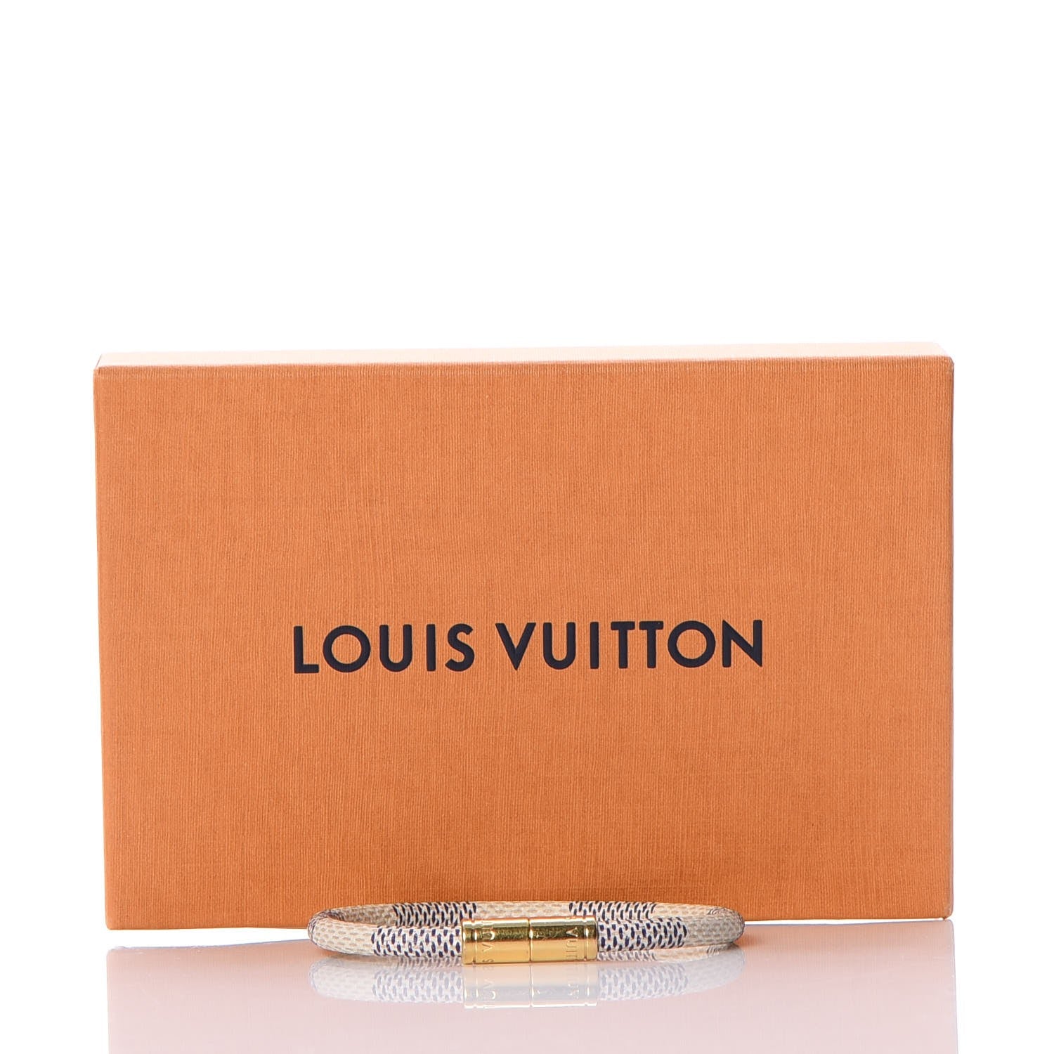 Louis Vuitton Damier Azur Keep It Bracelet 17 6 of 6