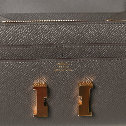 Hermes Epsom Constance Compact Passant Wallet Etain 6 of 10
