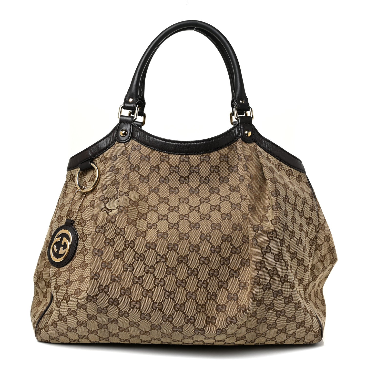 Gucci Monogram Large Sukey Tote Dark Brown 1 of 21