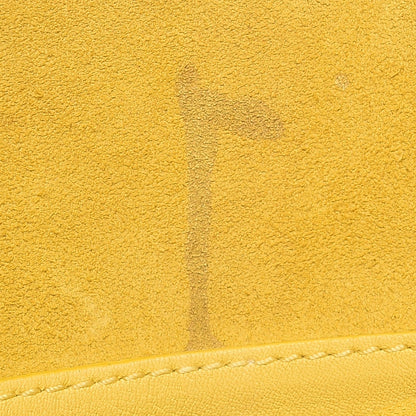 Celine Smooth Calfskin Medium Phantom Luggage Sun Yellow 7 of 27