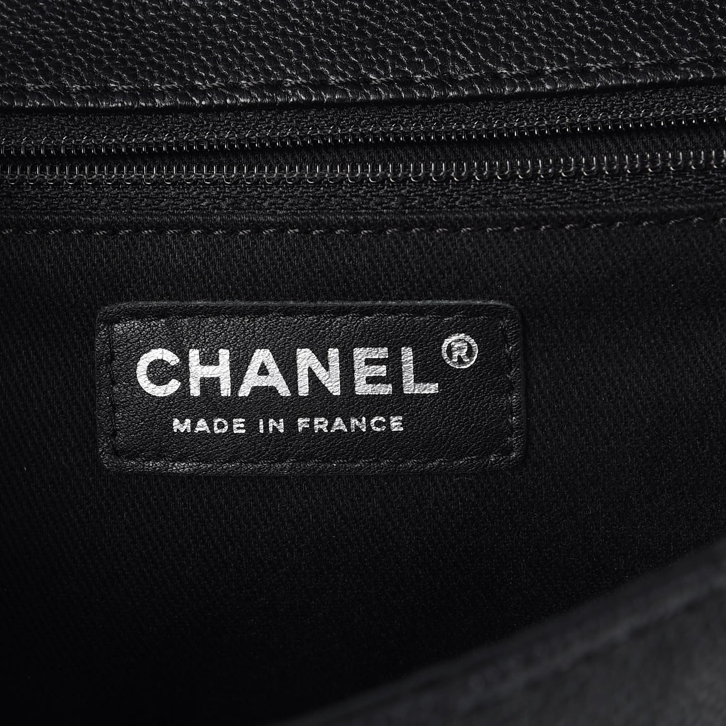Caviar Stitched Small Flap Black