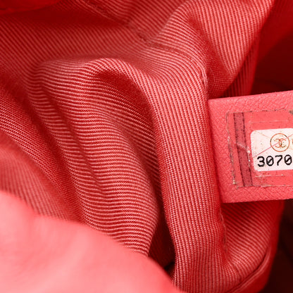 Chanel Lambskin Bucket Chain Drawstring Bag Pink 7 of 11