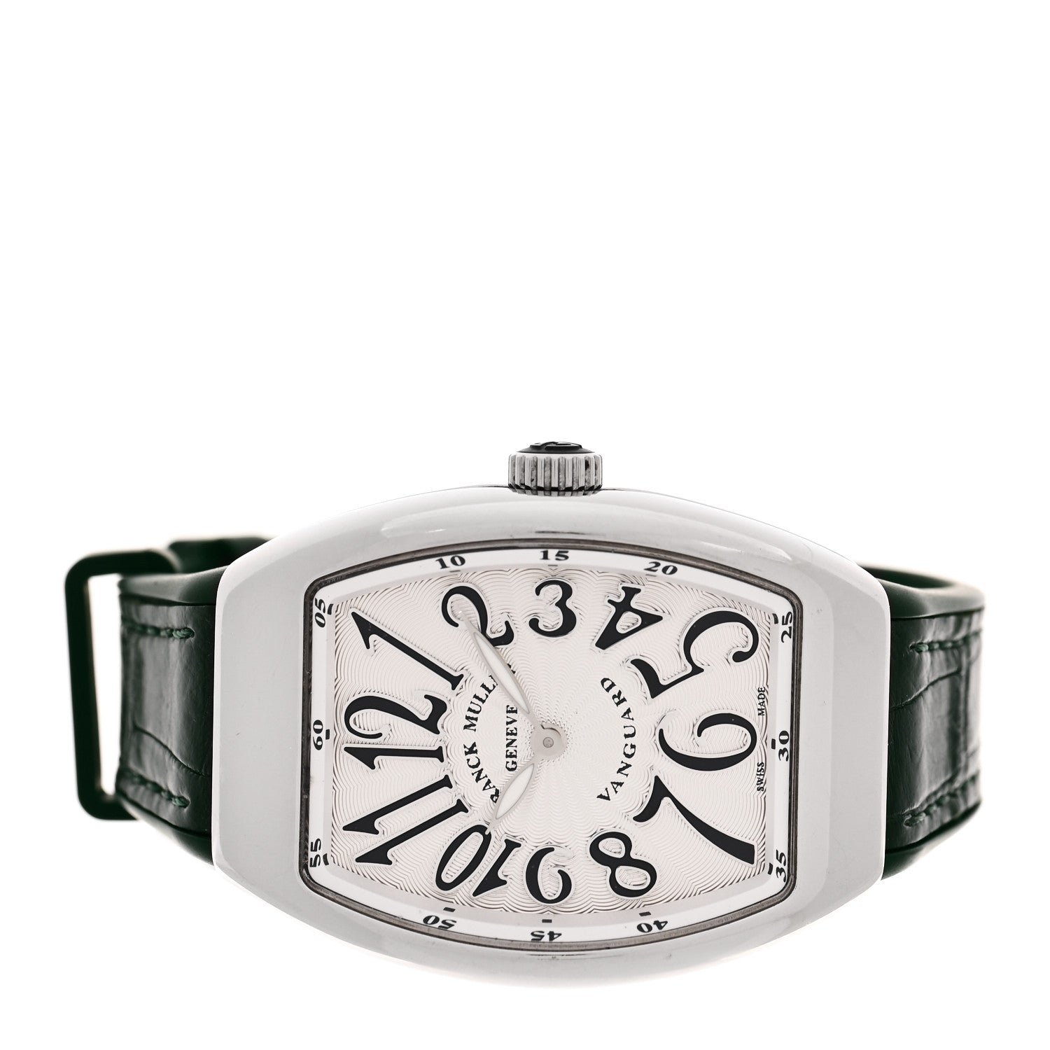 Franck Muller Stainless Steel Alligator 32mm Vanguard Quartz Watch V32QZ 2 of 4