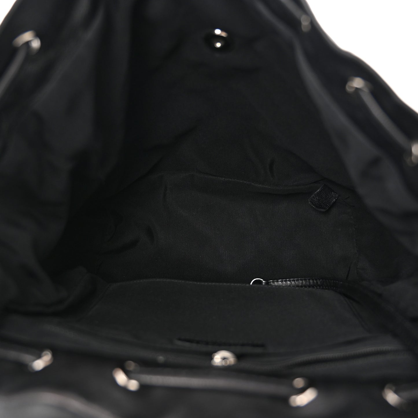Calfskin Quilted Large Urban Spirit Backpack Black