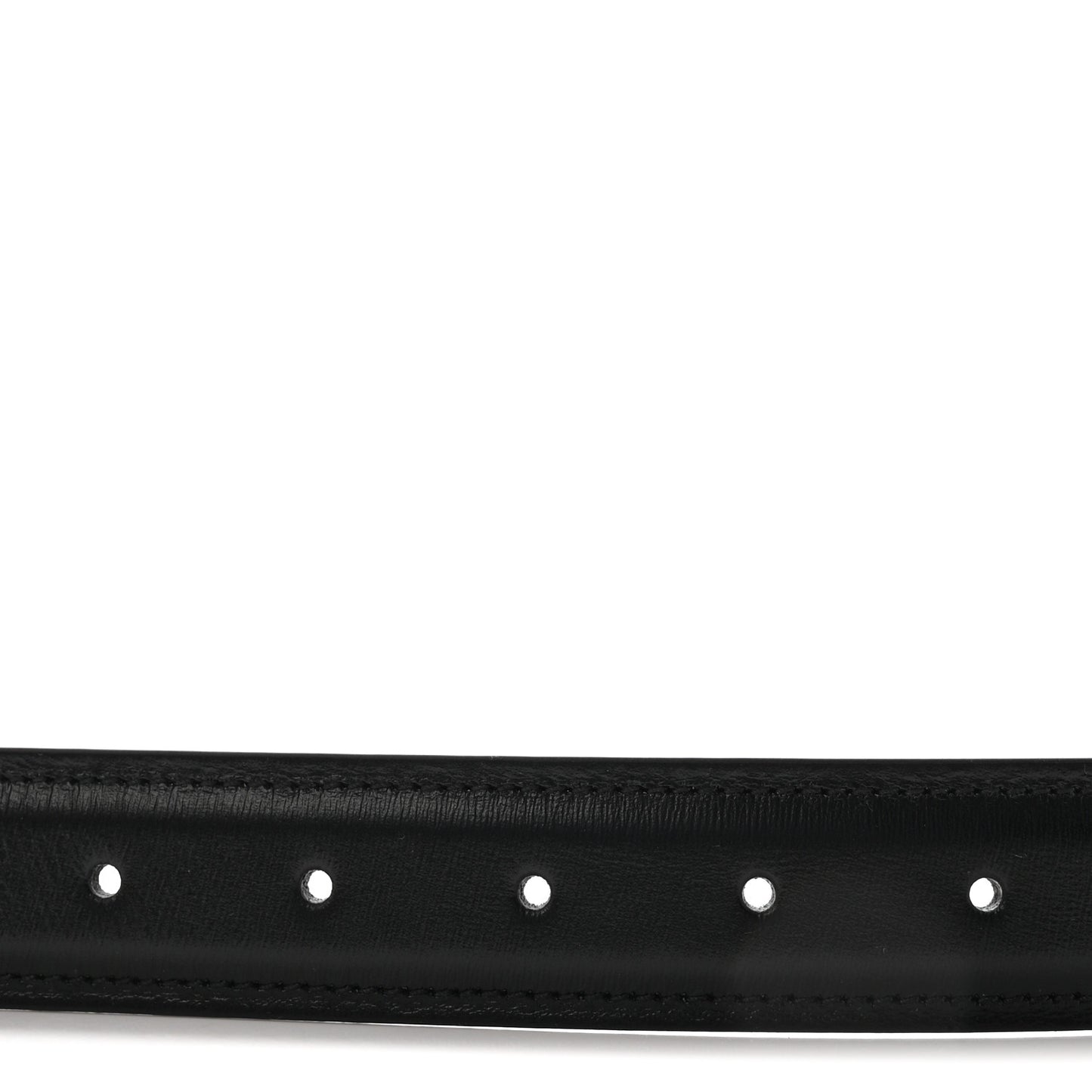 Lux Calfskin Blondie Interlocking G 30mm Belt 110 44 Black