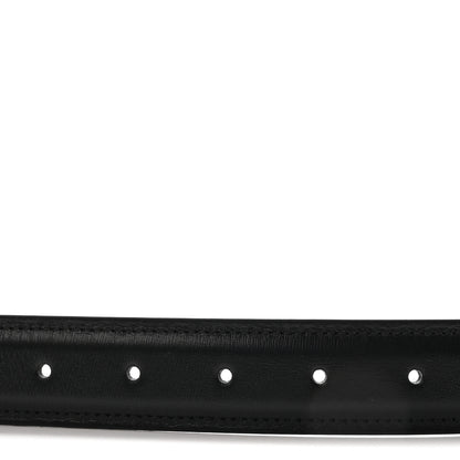 Gucci Lux Calfskin Blondie Interlocking G 30mm Belt 110 44 Black 3 of 6