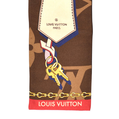 Louis Vuitton Silk Monogram Tribute To Bandeau Marron 3 of 3