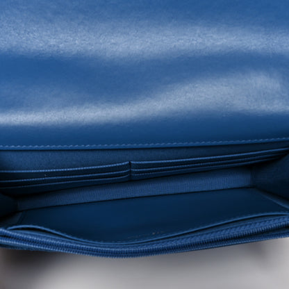 Chanel Denim Quilted Chanel 19 Wallet On Chain WOC Blue 5 of 10