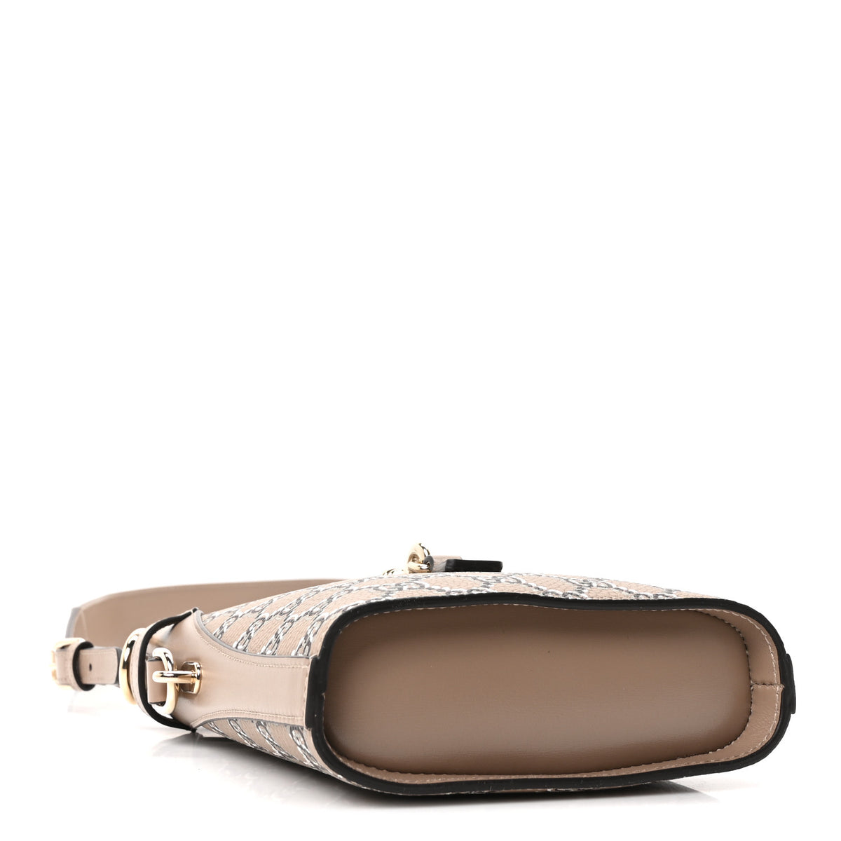Gucci GG Shadow Monogram Mini Bucket Bag Beige Taupe 4 of 10
